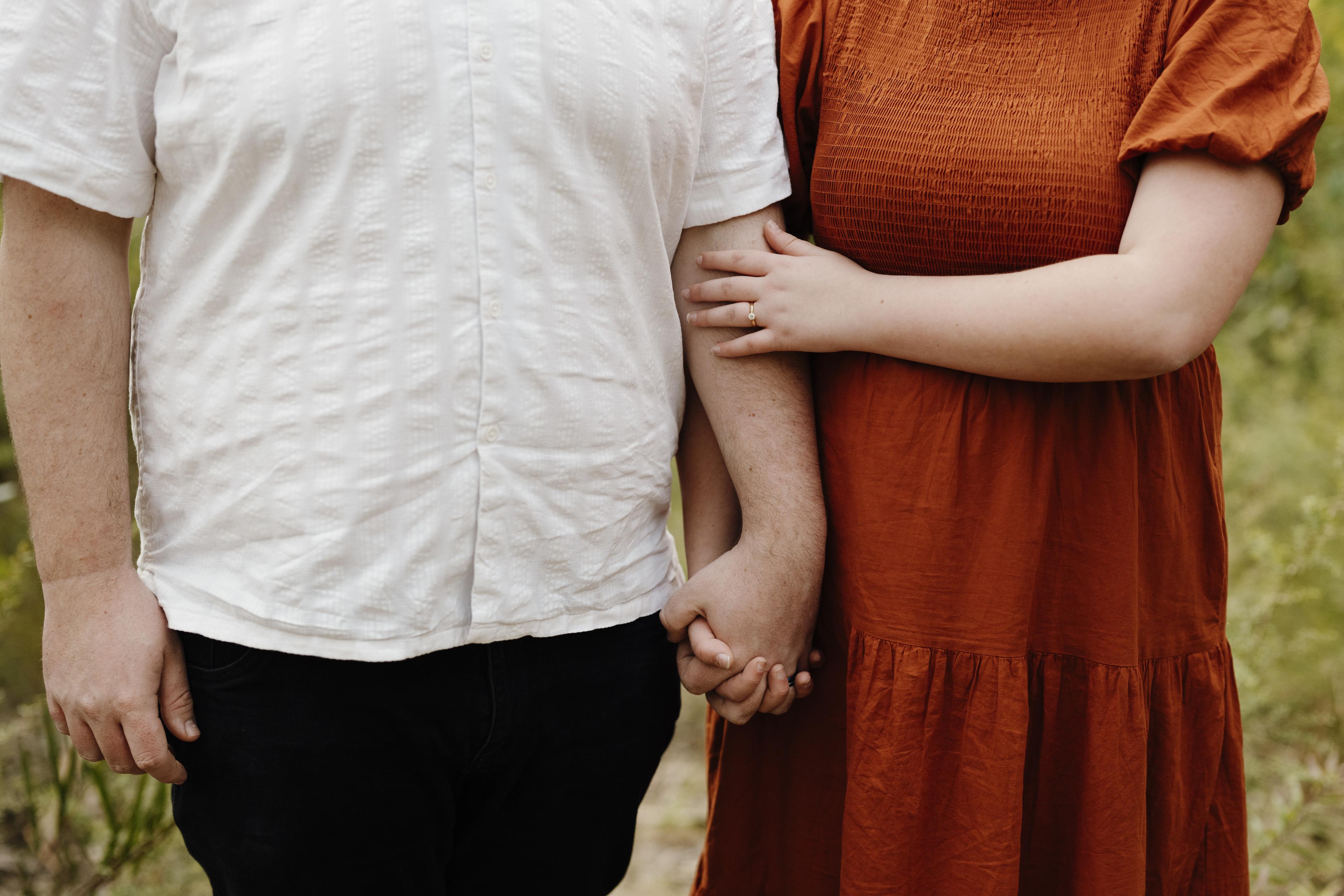 Kirsten & Jake’s Engagement Session at Cathedral of Ferns